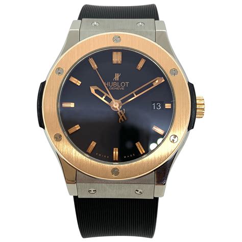 hublot geneve black and gold|hublot geneve 582 888 price.